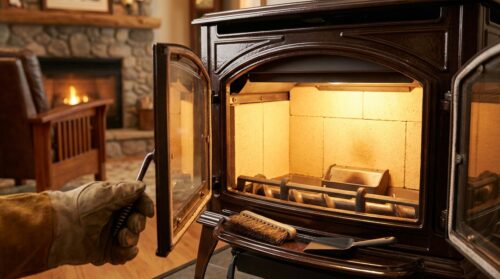 scopri il segreto del spazzacamino per dire addio alla fatica di pulire la tua stufa a pellet e godere di un'efficienza ottimale senza sforzi.