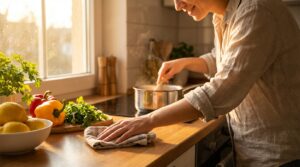 la psicologia svela che chi pulisce mentre cucina, anziché rimandare, manifesta 9 caratteristiche distintive che rivelano il loro vero carattere.